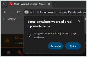Wapro Interkonektor konfiguracja