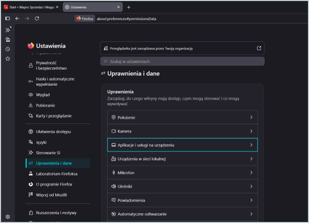 Wapro Interkonektor konfiguracja