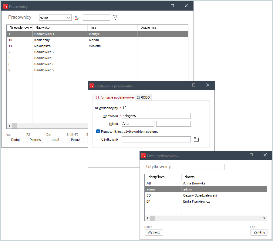 pracownicy
