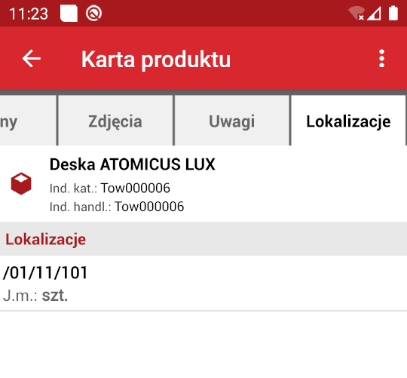 wapro mobilny magazynier lokalizacje wielopoziomowe