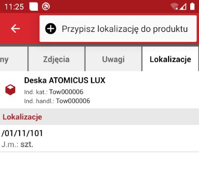 wapro mobilny magazynier lokalizacje wielopoziomowe