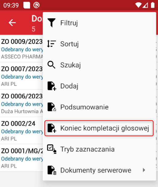 wapro Mobilny magazynier Obsługa głosowa